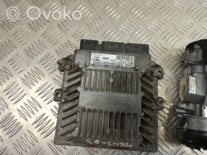 Ford Focus C-MAX Komputer / Sterownik ECU i komplet kluczy 4M5112A650JL