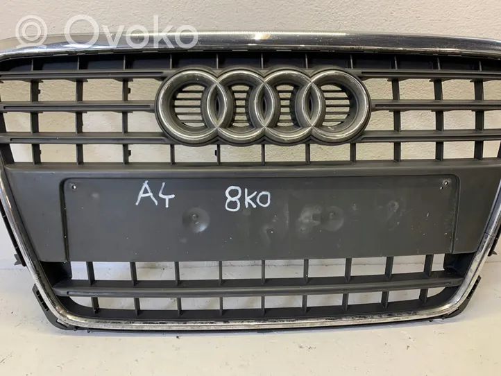 Audi A4 S4 B8 8K Griglia superiore del radiatore paraurti anteriore 