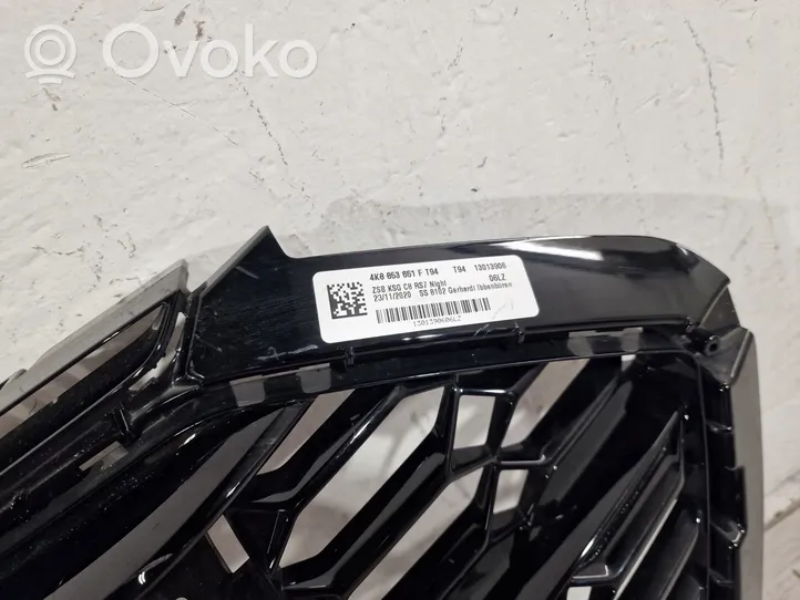 Audi RS6 C8 Maskownica / Grill / Atrapa górna chłodnicy 4K8853651F