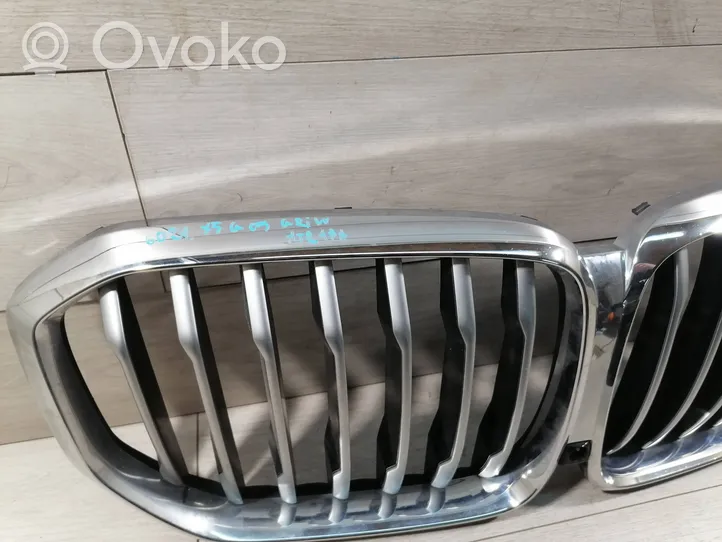 BMW X5 G05 Grille de calandre avant 7454888