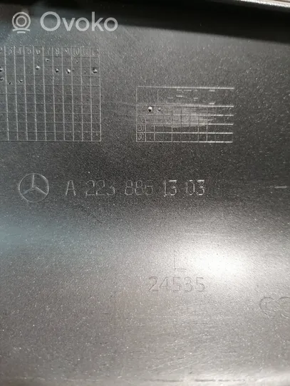 Mercedes-Benz S W223 Moulure de pare-chocs avant A2238851303