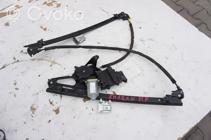 Volkswagen Sharan Front window lifting mechanism without motor 