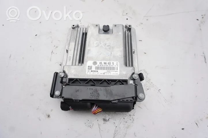 Seat Exeo (3R) Motora vadības bloka ECU 