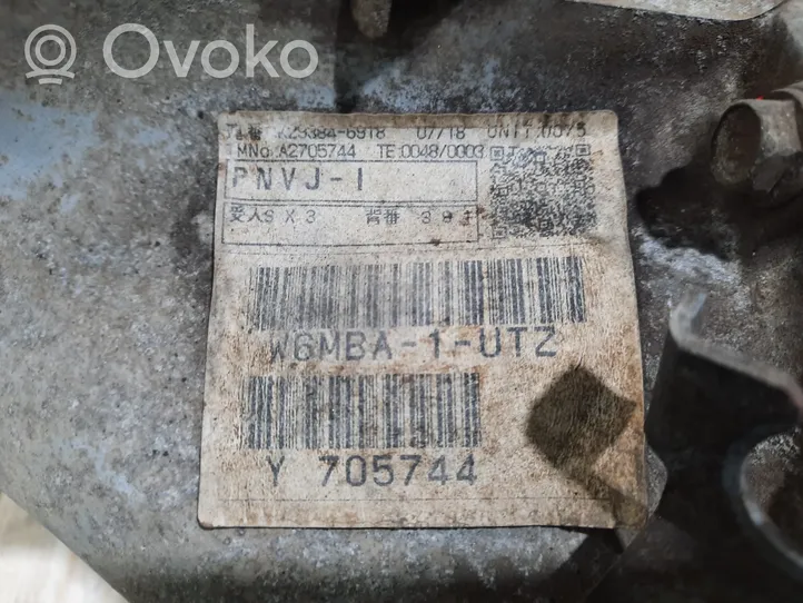 Mitsubishi ASX Manual 6 speed gearbox W6MBA1UTZ