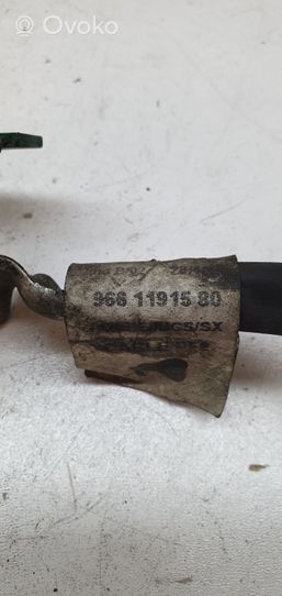 Peugeot Partner Cable negativo de tierra (batería) 9661191580