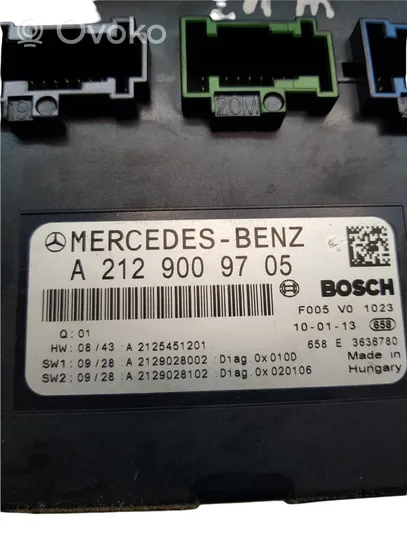 Mercedes-Benz C AMG W204 Modulo fusibile A2129009705