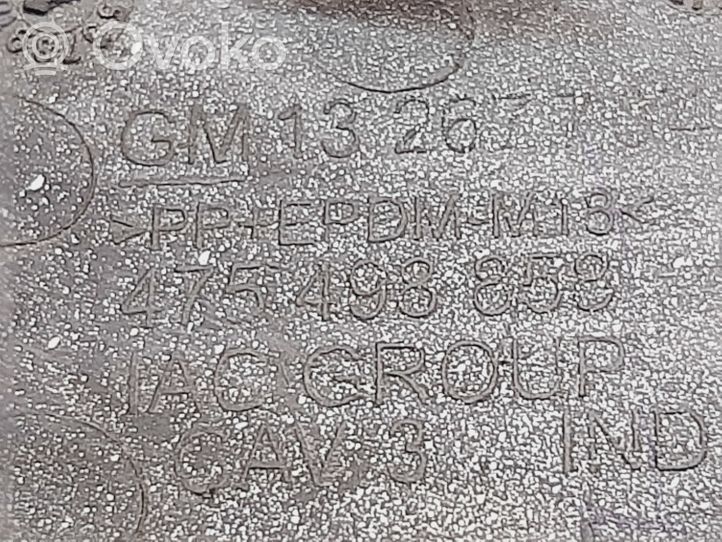 Opel Meriva B Zaślepka / Osłona haka holowniczego przednia 475493858