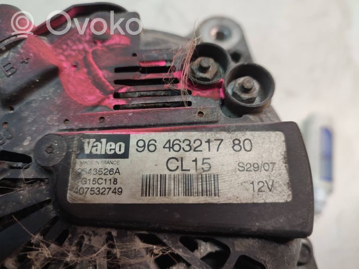 Citroen Jumpy Generator/alternator 9646321780