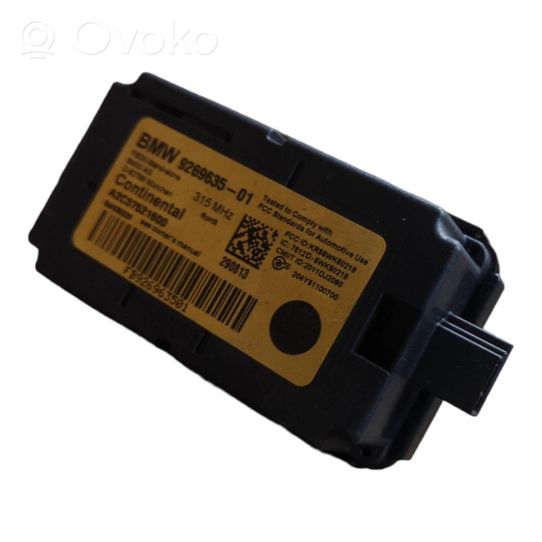 BMW 3 F30 F35 F31 Module de pression des pneus 9269635