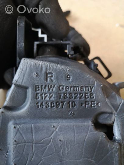 BMW 3 F30 F35 F31 Support extérieur, poignée de porte arrière 7332268