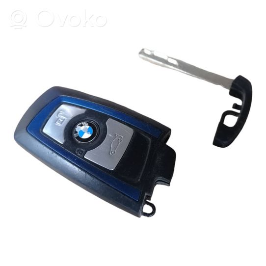 BMW 3 F30 F35 F31 Užvedimo raktas (raktelis)/ kortelė 8053870