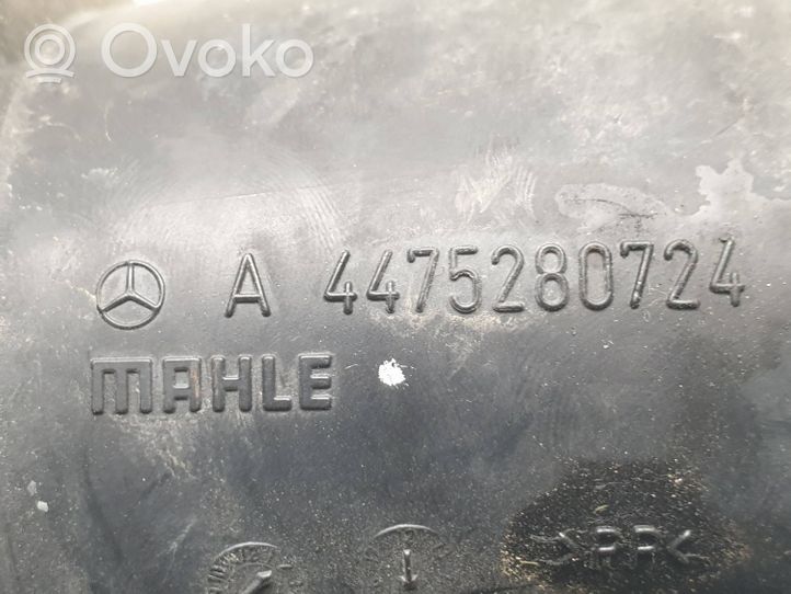 Mercedes-Benz Vito Viano W447 Tubo di aspirazione dell’aria A4475280724