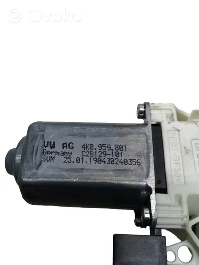 Audi A7 S7 4K8 Front door window regulator motor 4K0959801