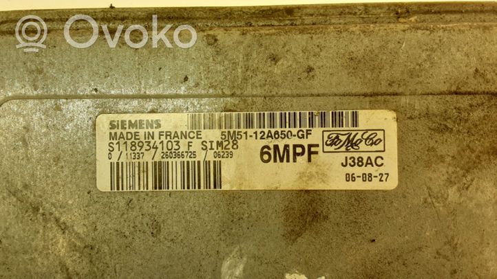 Ford Transit Engine control unit/module S118934103