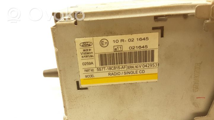 Ford Mondeo Mk III Radio / CD/DVD atskaņotājs / navigācija 5S7T18C815AF