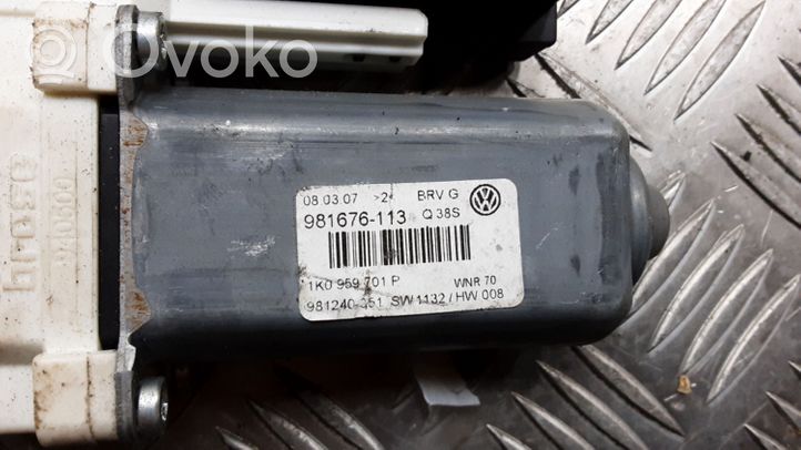 Volkswagen PASSAT B6 Priekinis varikliukas langų pakėlėjo 992729105