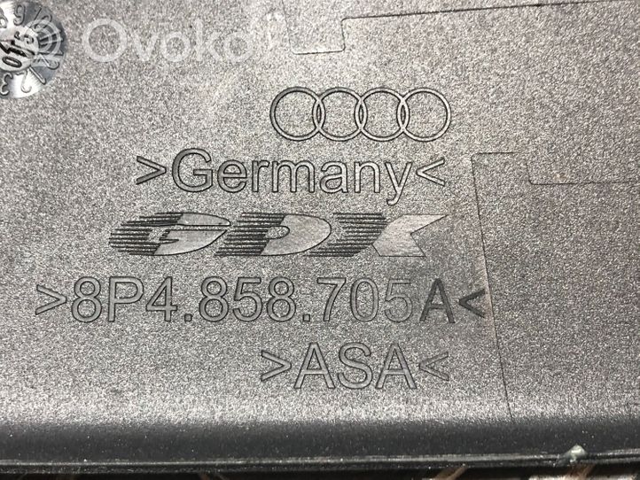 Audi A3 S3 A3 Sportback 8P Altro elemento di rivestimento della portiera anteriore 8P4858705A