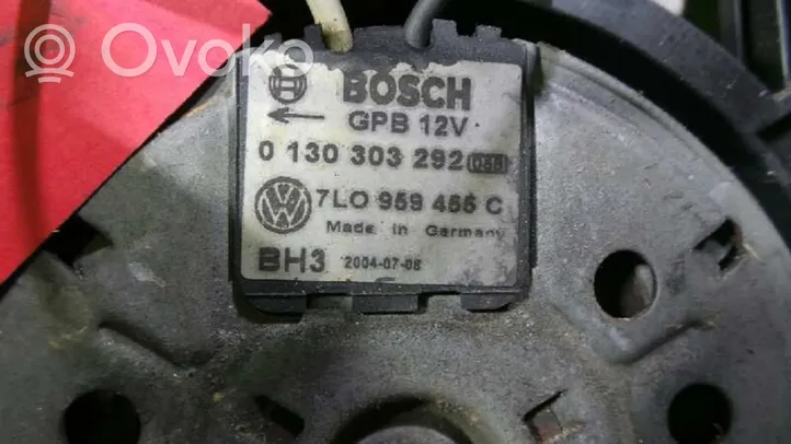 Volkswagen Touareg I Gaisa kondicioniera ventilators (dzeses) 0130303292