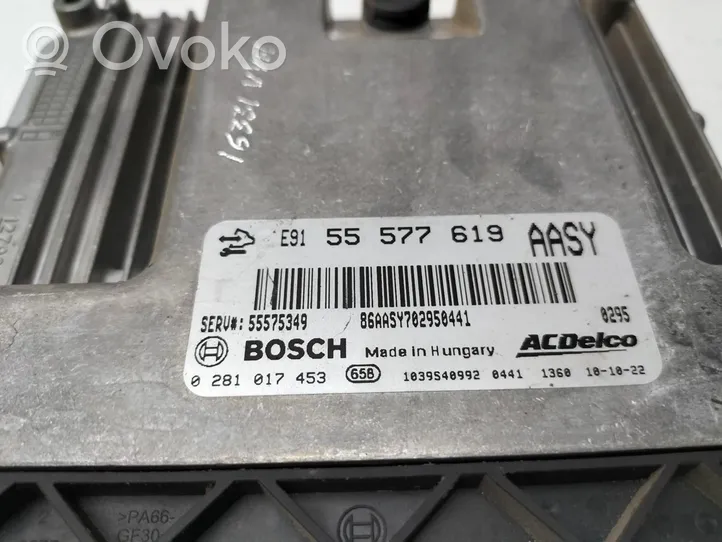 Opel Insignia A Calculateur moteur ECU 55577619