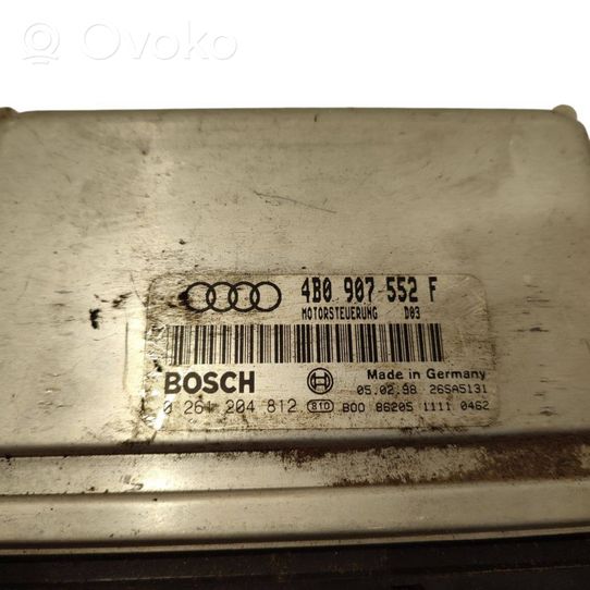 Audi A6 S6 C5 4B Moottorin ohjainlaite/moduuli 4B0907552F