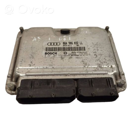 Audi A6 S6 C5 4B Unité de commande, module ECU de moteur 06A906032LL