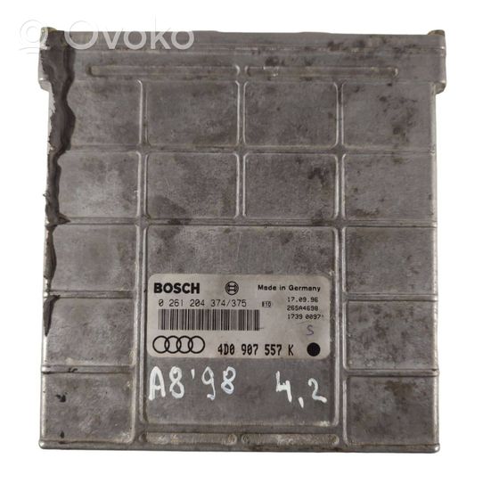 Audi A8 S8 D2 4D Sterownik / Moduł ECU 4D0907557K