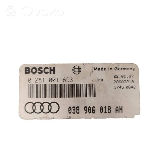 Audi A3 S3 8L Moottorin ohjainlaite/moduuli 038906018AM