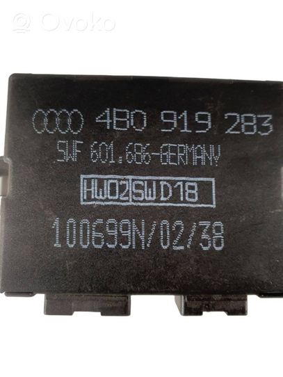 Audi A6 S6 C5 4B Pysäköintitutkan (PCD) ohjainlaite/moduuli 4B0919283