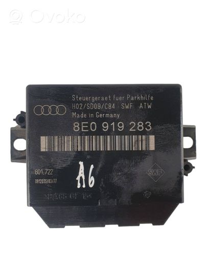 Audi A6 S6 C5 4B Unité de commande, module PDC aide au stationnement 8E0919283