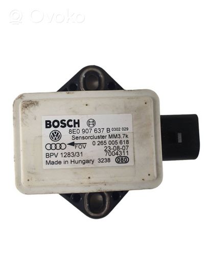 Volkswagen Polo IV 9N3 ESP Drehratensensor Querbeschleunigungssensor 8E0907637B