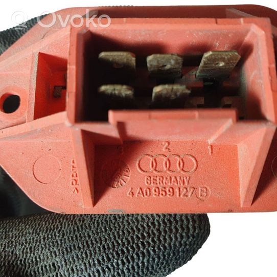 Audi 100 S4 C4 Heater blower motor/fan resistor 4A0959127B
