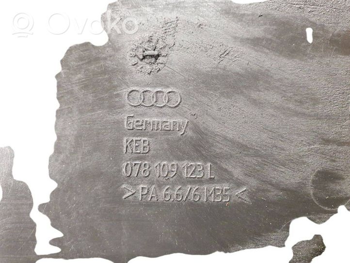 Audi A6 S6 C4 4A Osłona paska / łańcucha rozrządu 078109123L