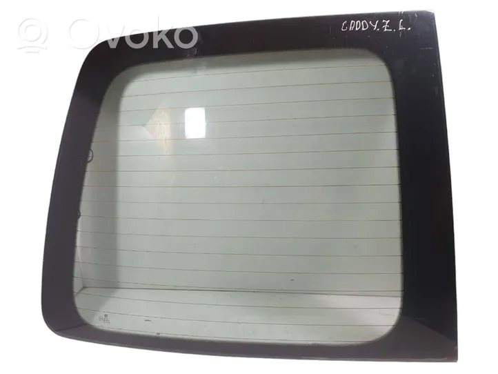 Volkswagen Caddy Rear windscreen/windshield window 43R00048