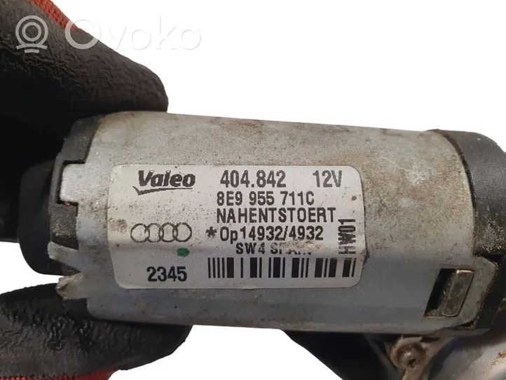 Audi A4 S4 B7 8E 8H Moteur d'essuie-glace arrière 8E9955711C