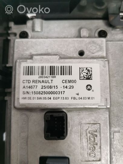 Renault Kadjar Экран/ дисплей / маленький экран 280342118R