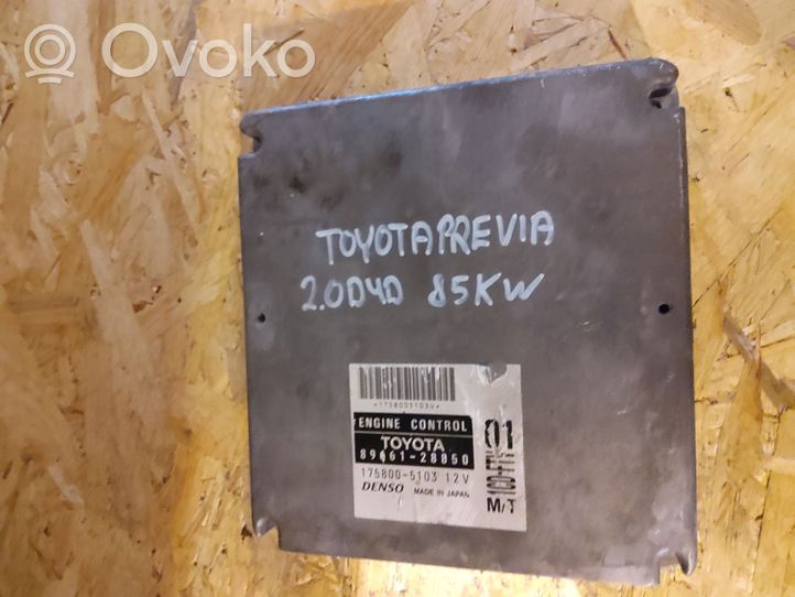 Toyota Previa (XR30, XR40) II Sterownik / Moduł ECU 8966128850