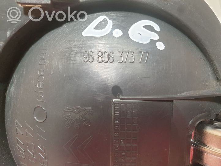 Citroen C3 Klamka wewnętrzna drzwi tylnych 9680637377