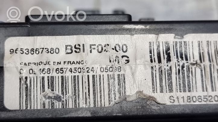 Citroen C3 Moduł / Sterownik komfortu 9653667380