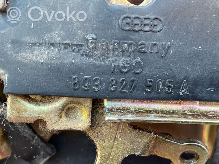 Audi 80 90 S2 B4 Zamek klapy tylnej / bagażnika 893827505A