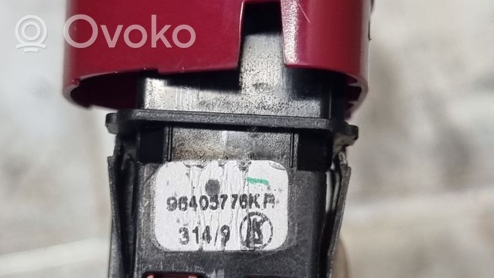 Citroen C3 Przycisk świateł awaryjnych 96405776KA