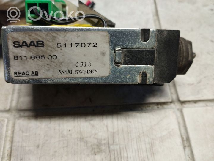 Saab 9-5 Siłowniki klapki wlewu paliwa 5117072