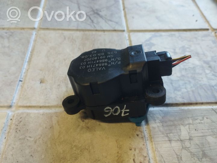 Opel Signum Moteur / actionneur de volet de climatisation 525050308