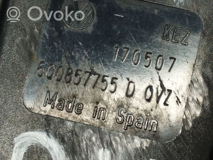 Volkswagen Polo IV 9N3 Etuistuimen turvavyön solki 6Q0857755D