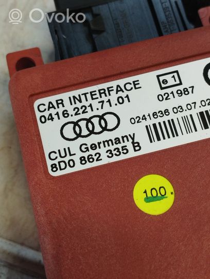 Audi A4 S4 B6 8E 8H Unité de commande, module téléphone 8D0862335B