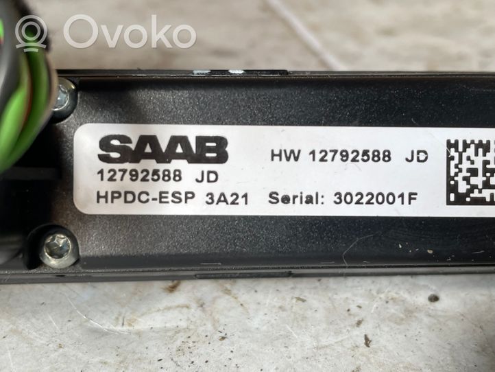 Saab 9-3 Ver1 Bouton interrupteur programme de stabilité ESP 12792588