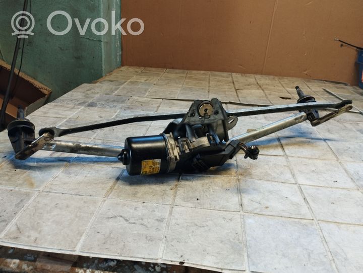 Renault Kangoo I Front wiper linkage and motor 53556402