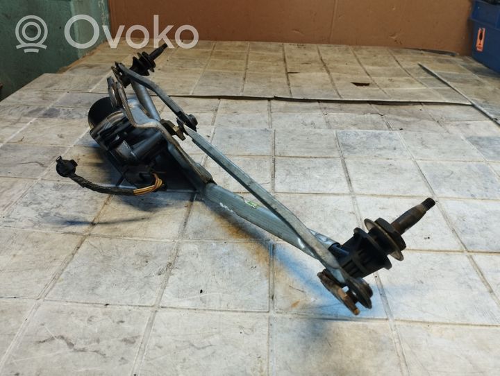 Renault Kangoo I Front wiper linkage and motor 53556402