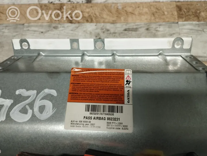 Volvo XC90 Poduszka powietrzna Airbag pasażera 8623231