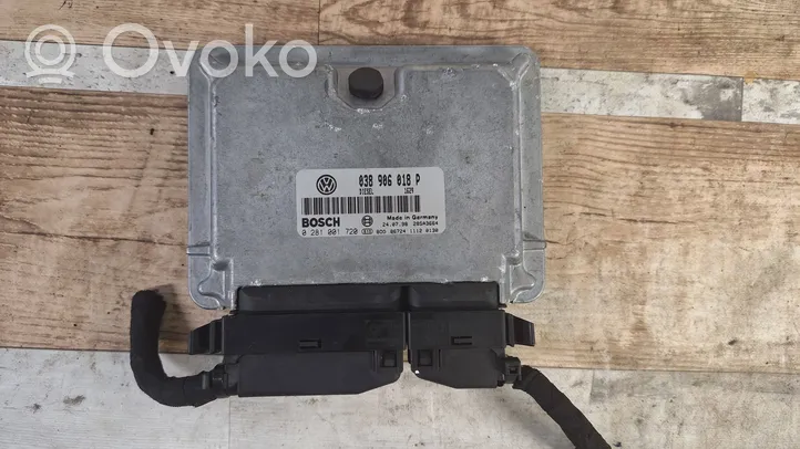 Volkswagen PASSAT B5 Engine control unit/module 038906018P