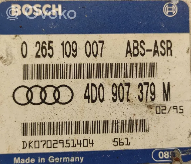 Audi A6 S6 C4 4A ABS valdymo blokas 4D0907379M